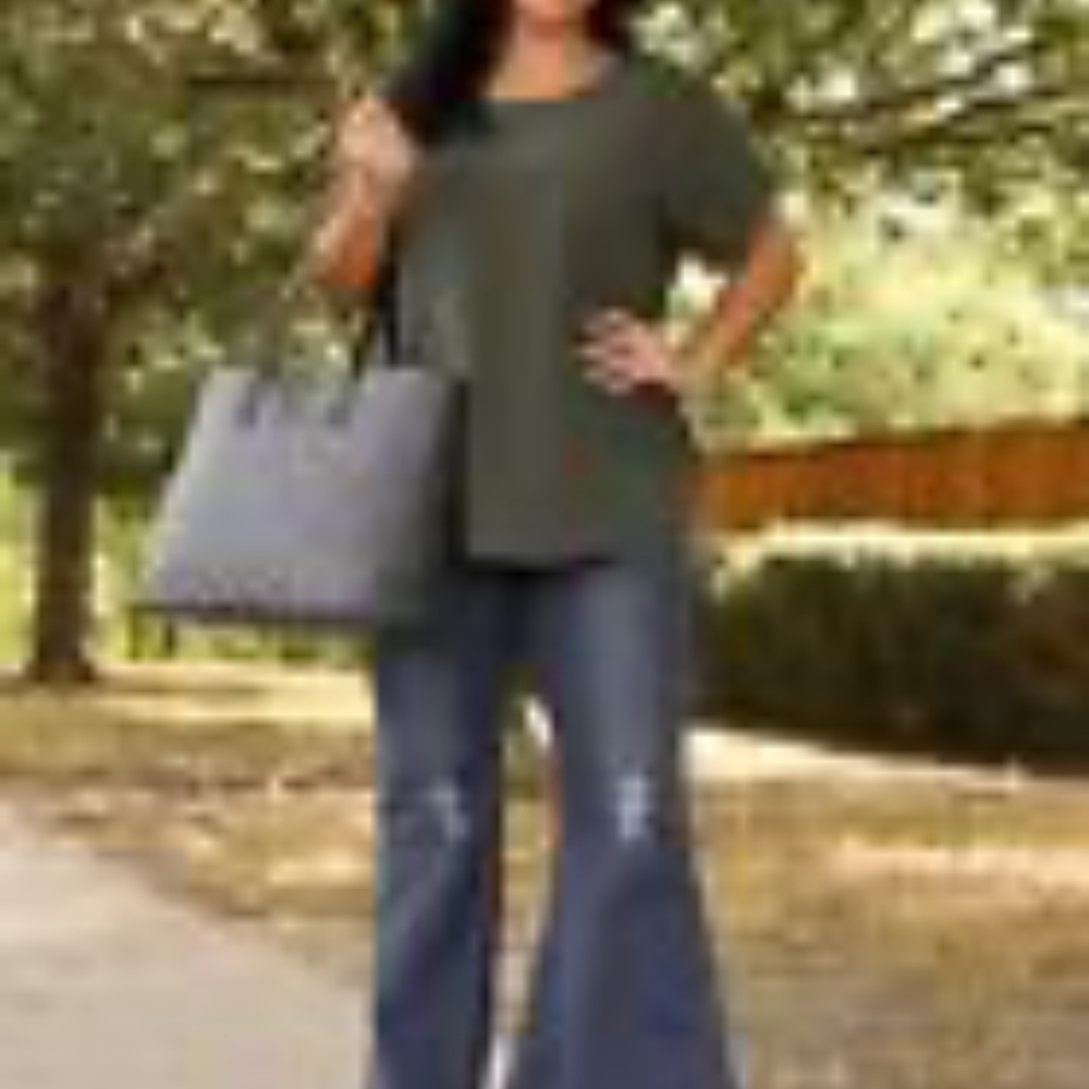 NWT | Leopard 100% Nappa Leather Tote | Large - Picture 3 of 5